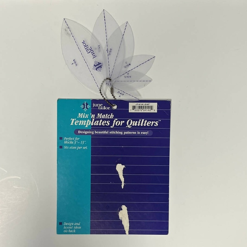 June Tailor Leaf Quilt Templates