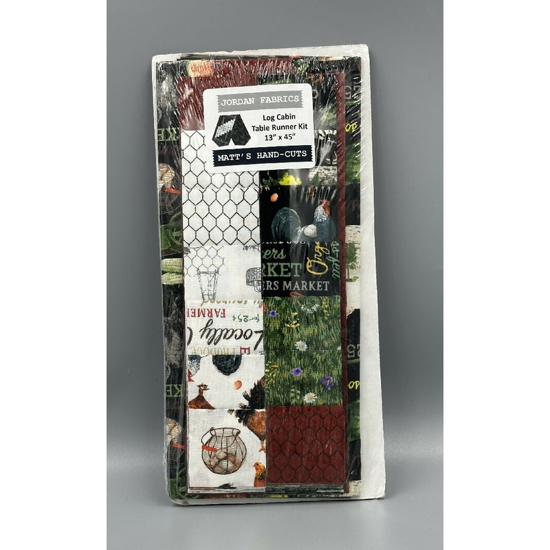 Log Cabin Table Runner Kit