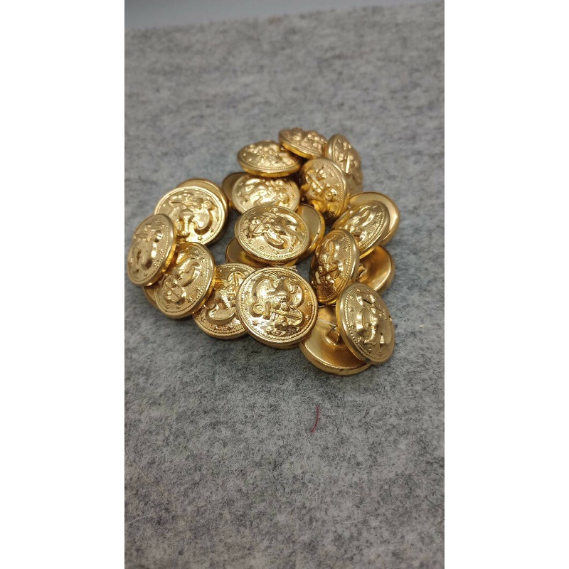 Lot of 26 Gold colored Eagle Buttons