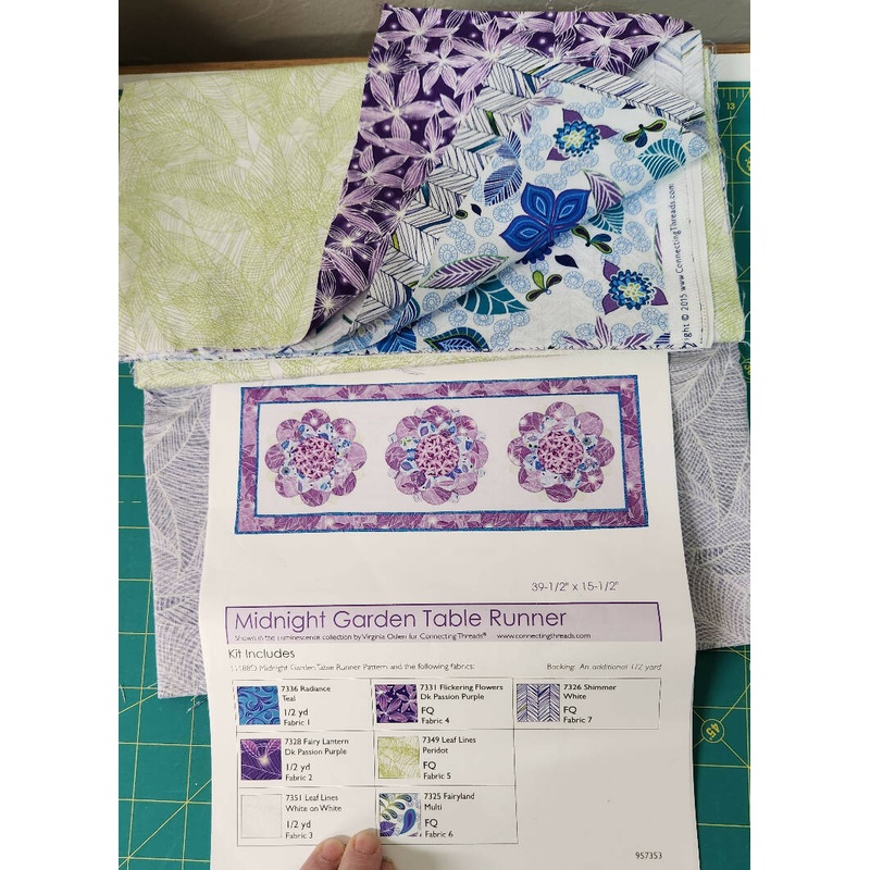 Midnight Garden Table Runner Kit