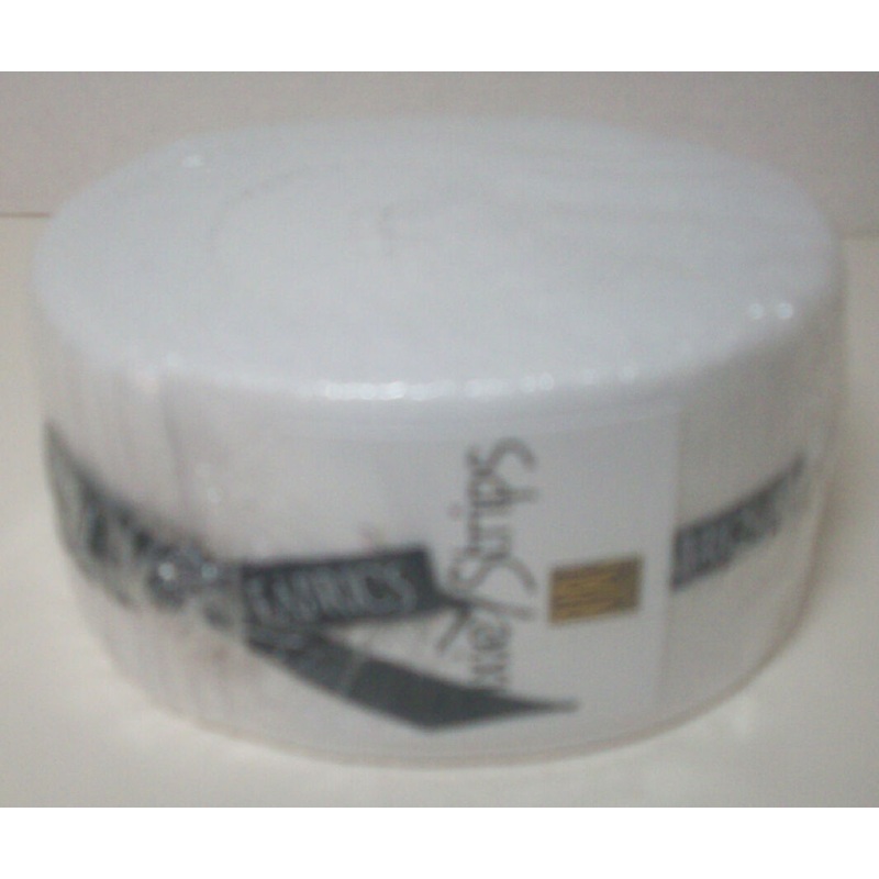 Pixie Strips by RJR Fabrics all white jelly roll