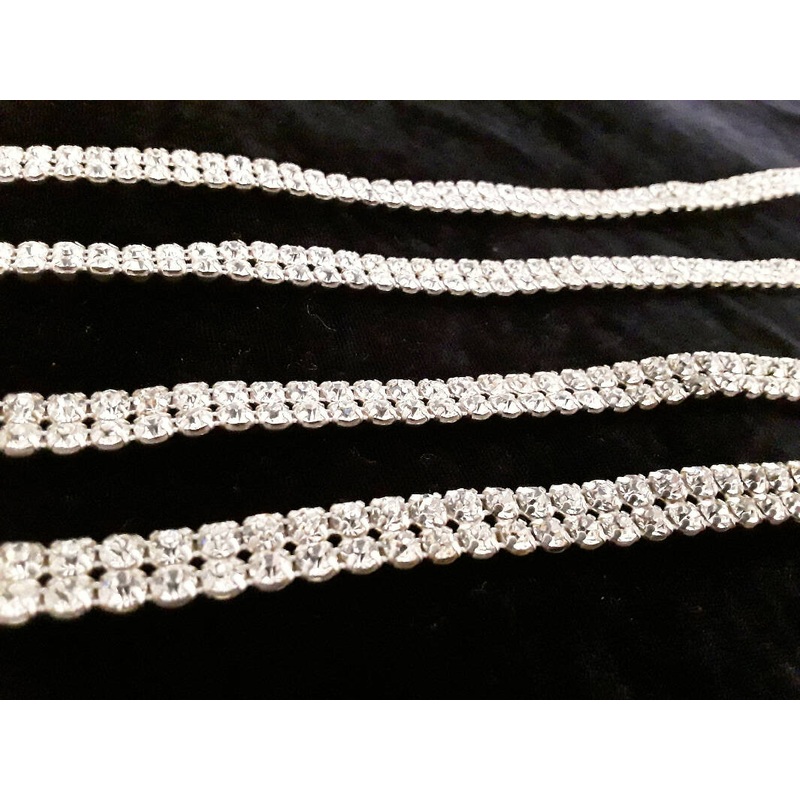 Rhinestone Bridal trim.