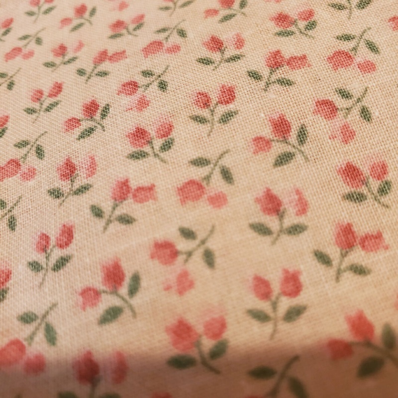 Sm print pink on pink quilter's cotton 3 yds