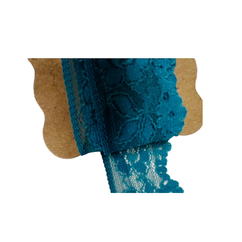 Teal Flower Lace | Beautiful Lace | Vintage Lace