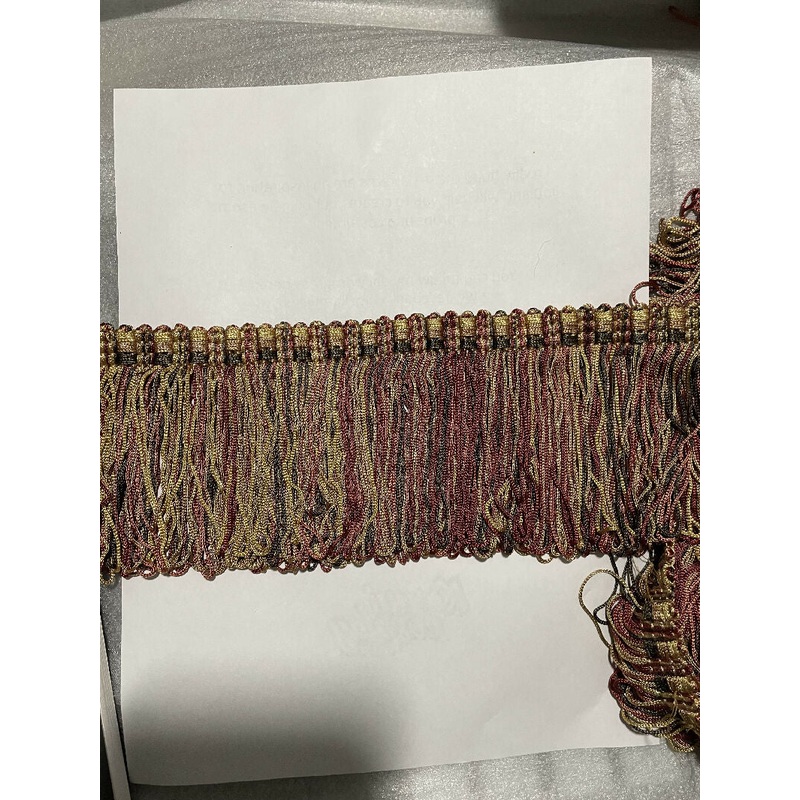 Upholstery Fringe Trim Lot - 2 Trims