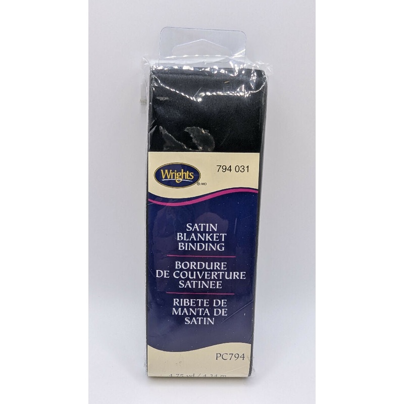 Wrights Satin Blanket Binding 2"W x 4.75 yds