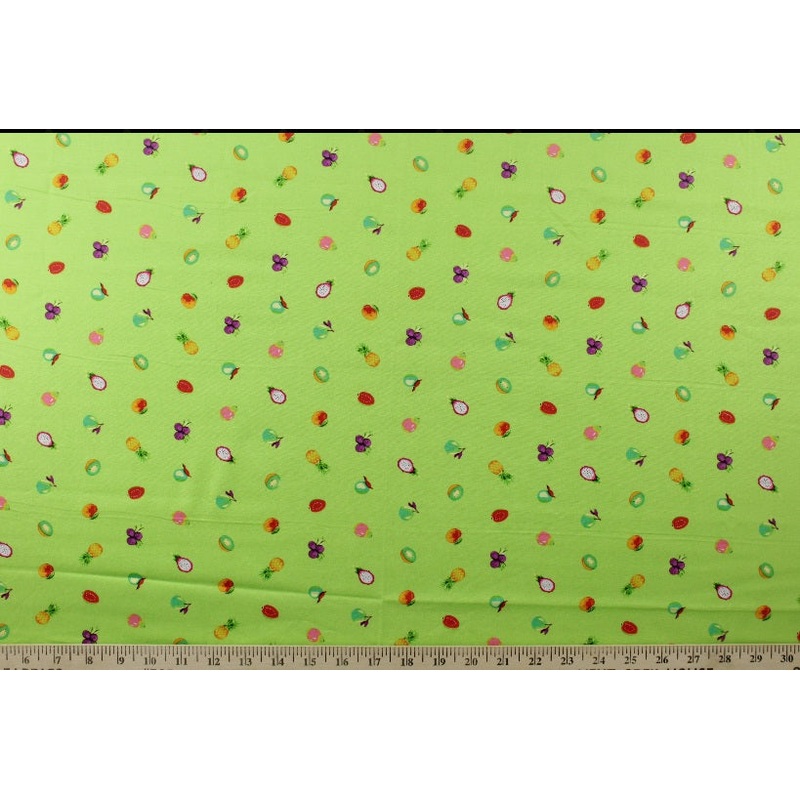 Daydream by Tula Pink - Forbidden Fruit in Kiwi for FreeSpirit Fabrics