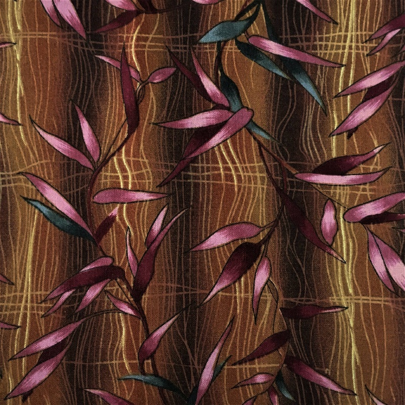 FABRIC Leaf Prints 3 different