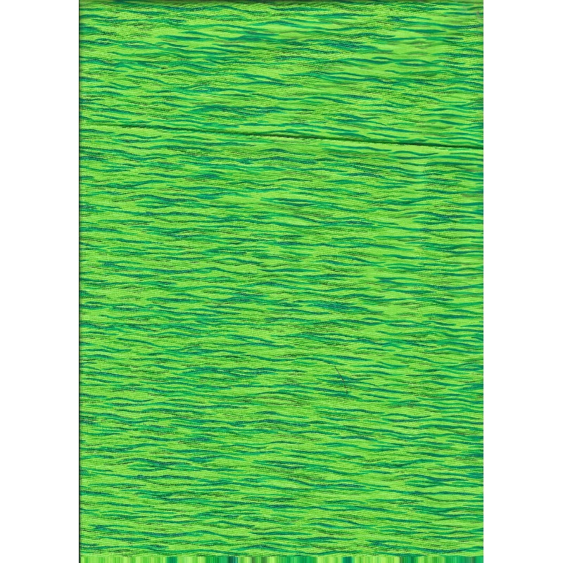 "Lil Things" by Hoffman California, Multiple Green Tropical Designs on cotton - 2 Pieces: 25x62 and 23x36 inches