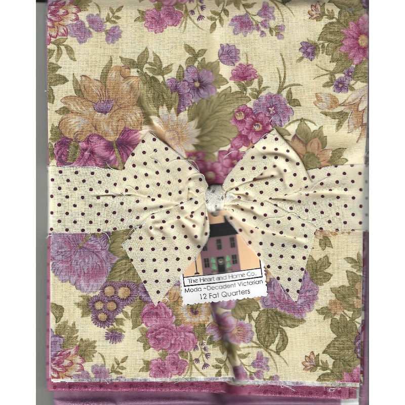Moda - Decadent Victorian by Heart & Home 12 fat quarters