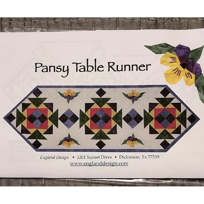 Pansy Table Runner Kit