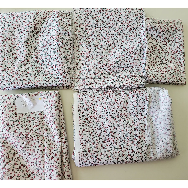 Peter Pan Floral Quilting Cotton Remnant Pieces