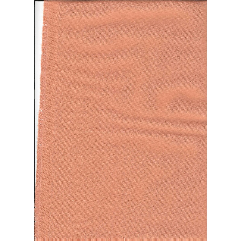 Solid Apricot Cotton Fabris by Connecting Threads - 0.30 inches