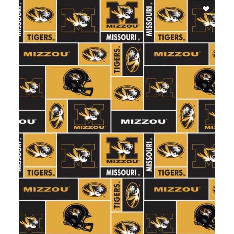 University of Missouri Printed Cotton Fabric