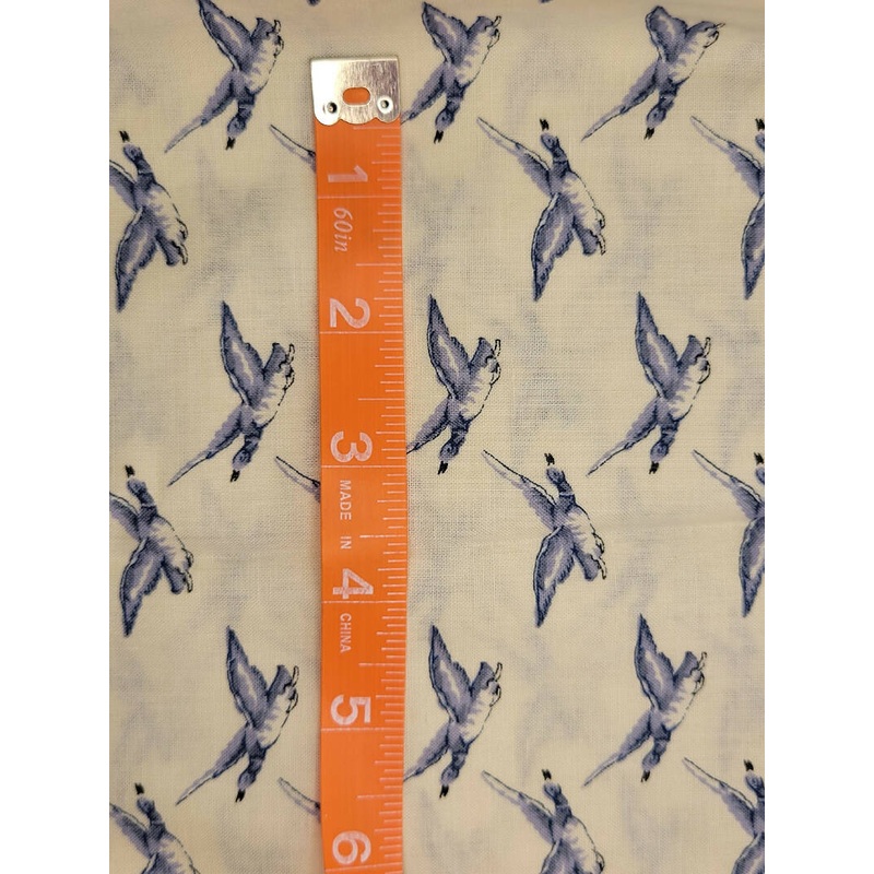 1 1/2 yds Geese In Flight - 4 cuts, all good size. See each listing