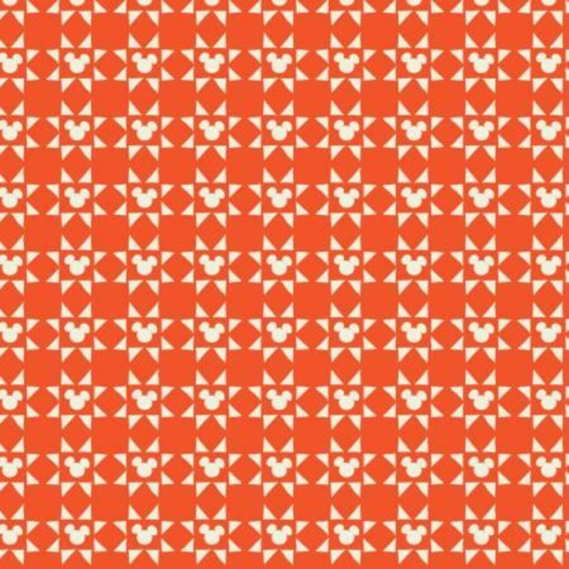 Mickey and Friends Red Wrapping Paper
