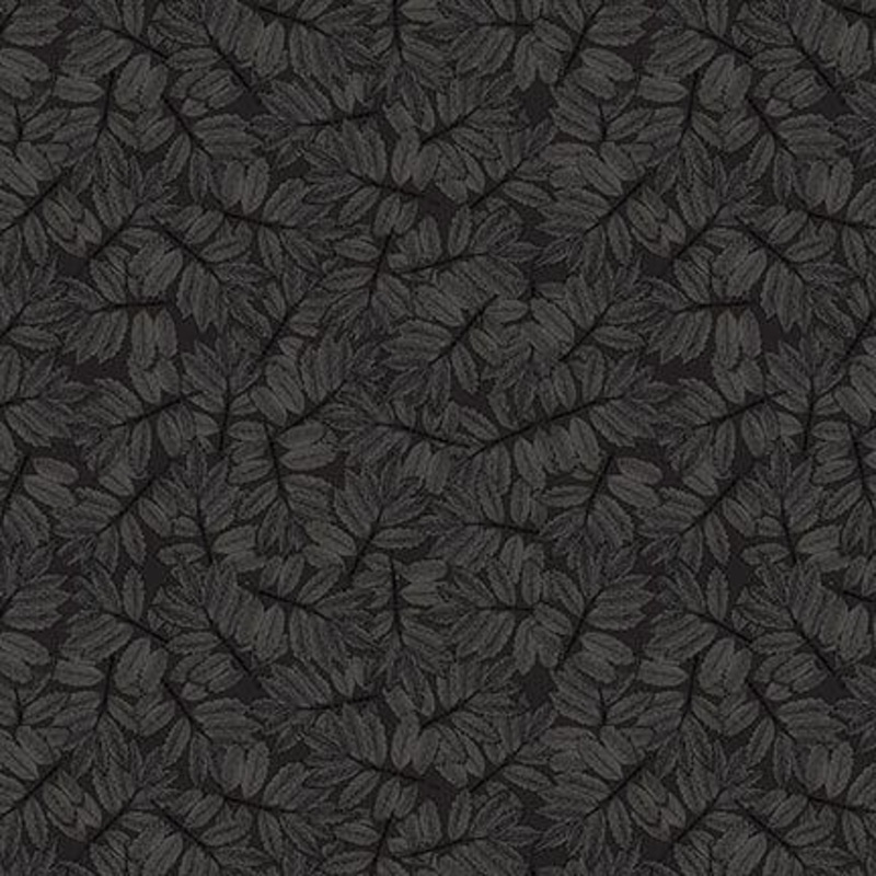 Nature's Whisper Black Allover Leaf