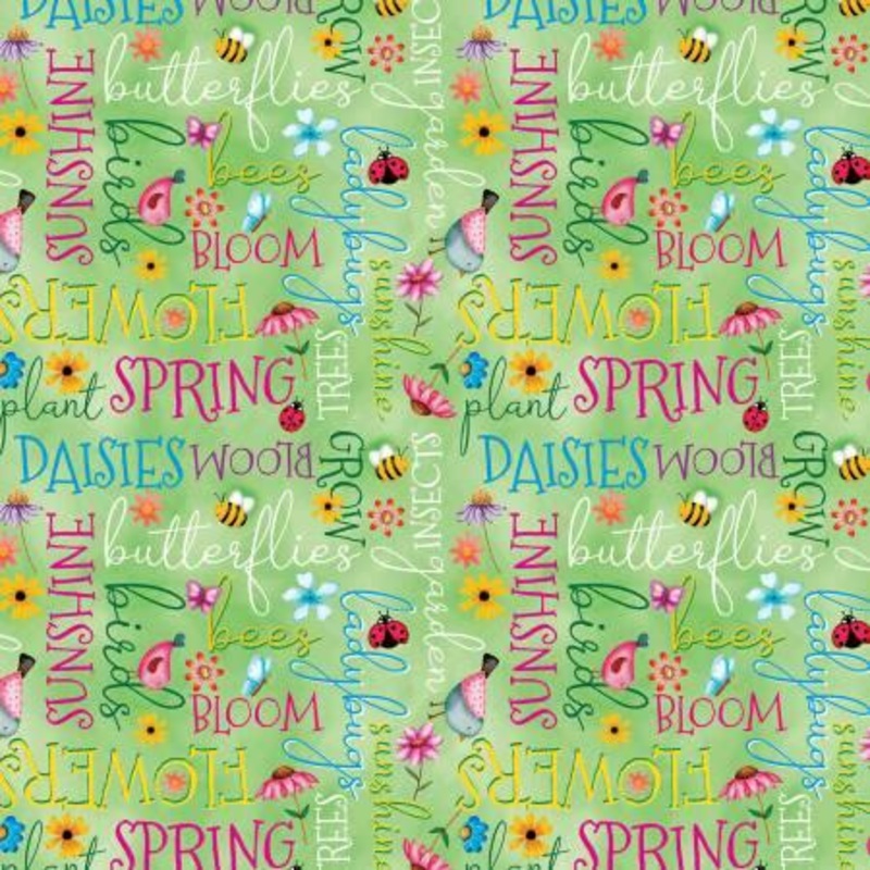 Suneshine Days Sunny Words Green