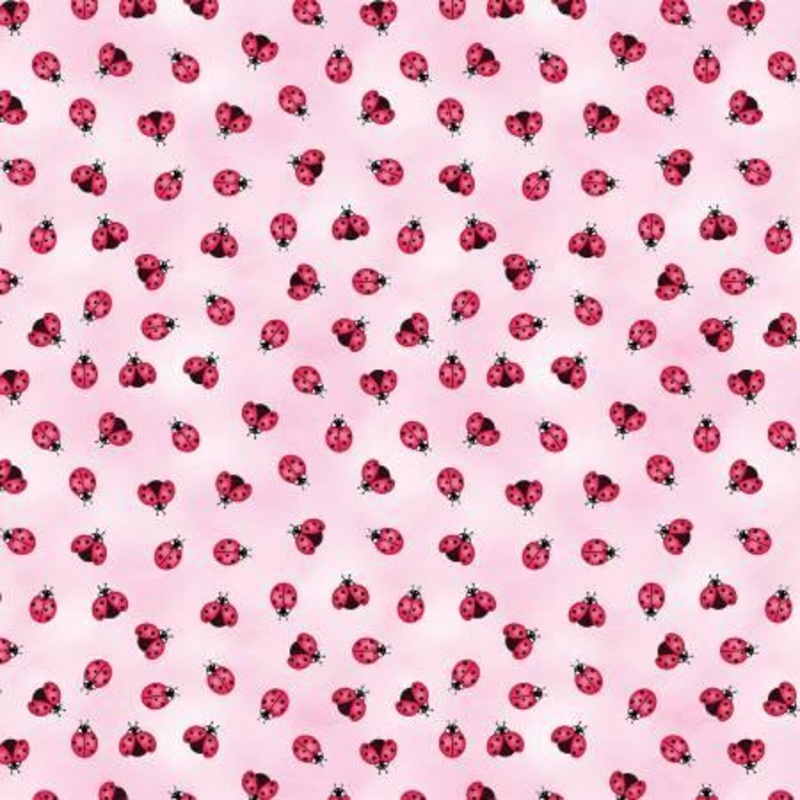 Sunshine Days Little Ladybugs Pink
