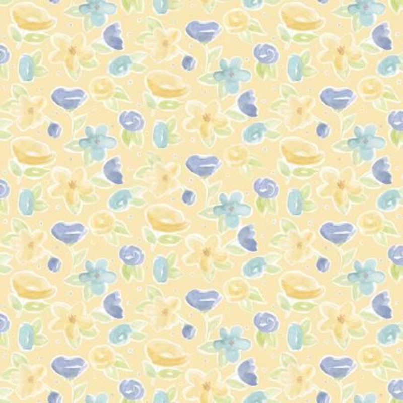 Monthly Placemats May Flowers Yellow