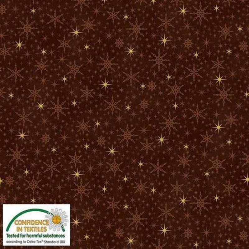 Petit Cristal Brown Gold Small Stars