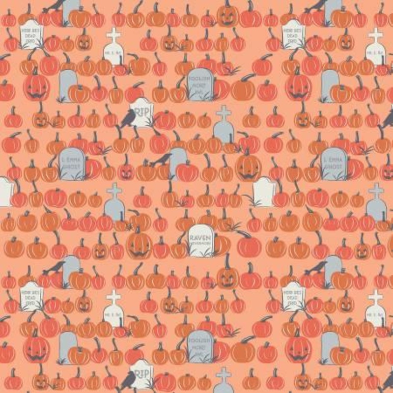 Spooky Hollow Pumpkin Field Orange