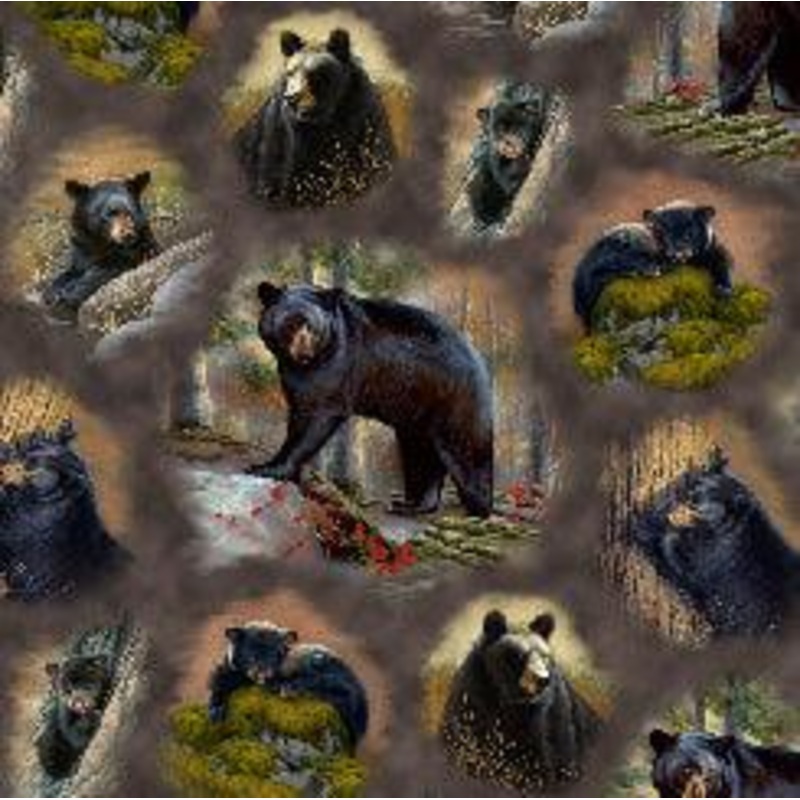 Timberland Bears BEAR VIGNETTES Olive