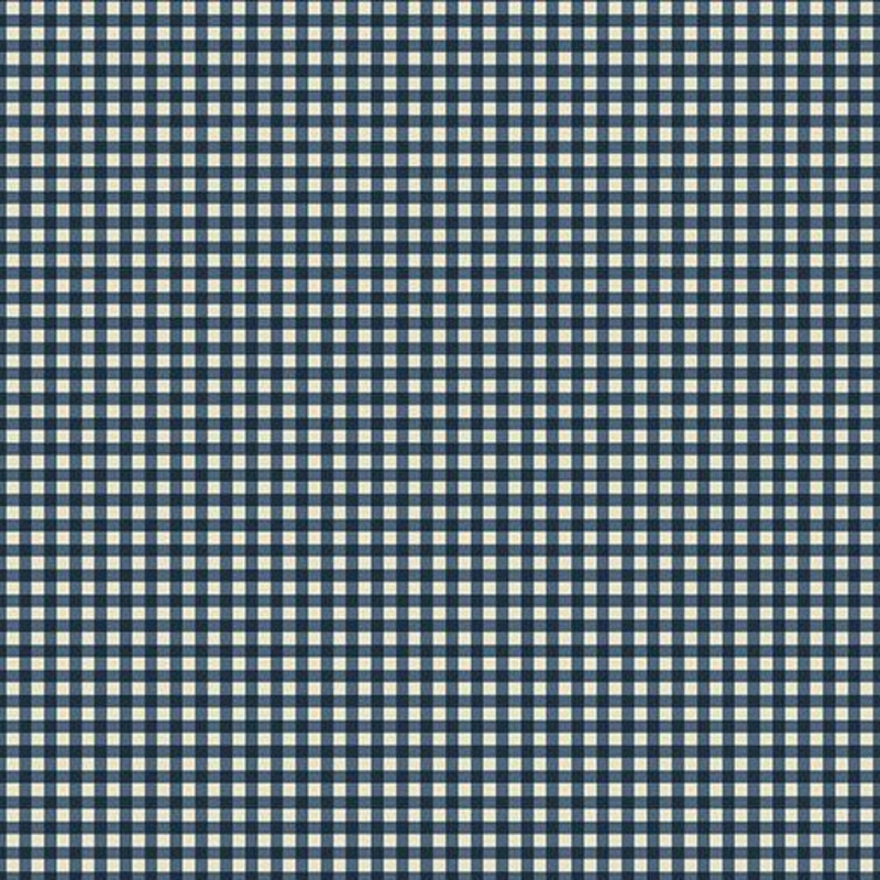 Village Check Flannel Blue