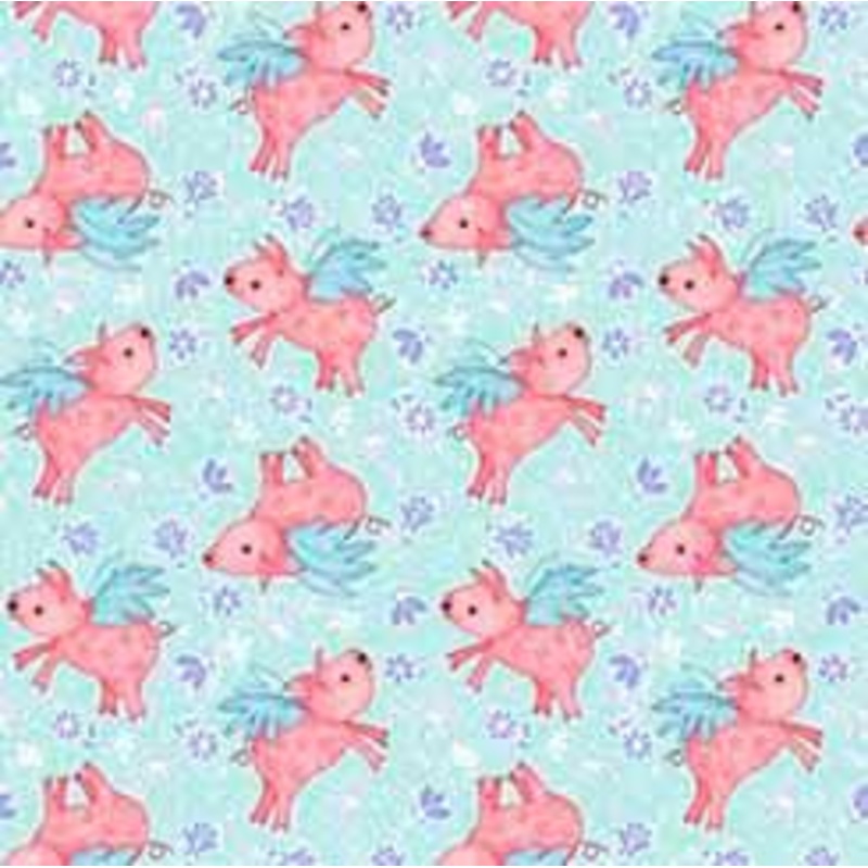 When Pigs Fly - Flying Pig Toss Aqua