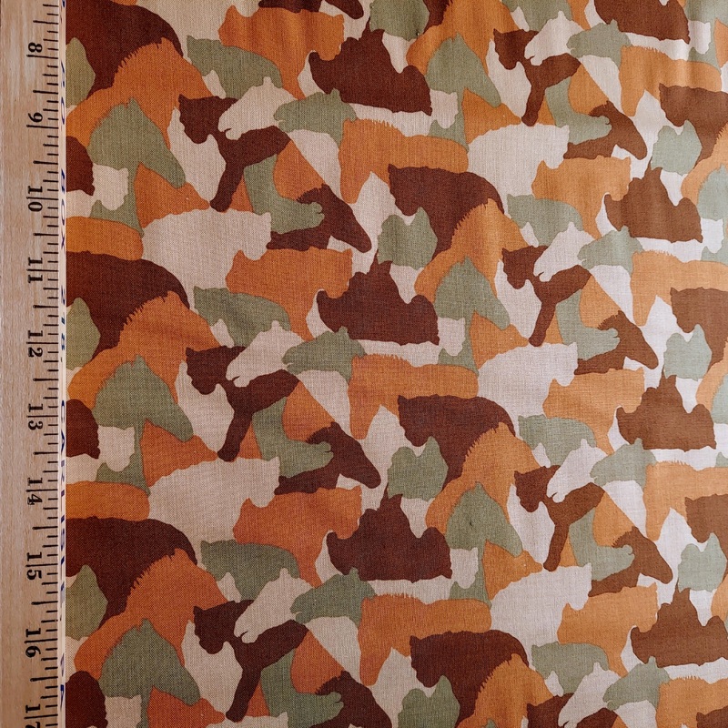 Blank Quilting Camo Serengeti BTR7327 Color 035 Tan