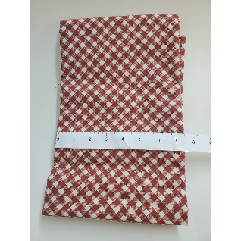 Orchard Blossom Check Red