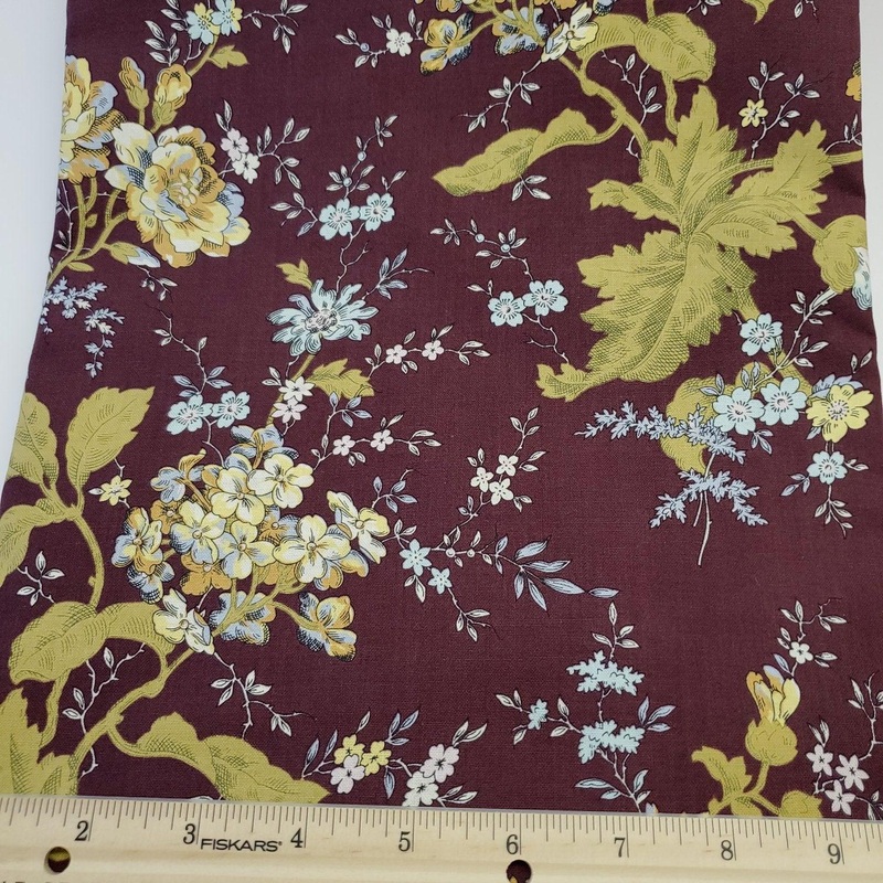 Petal Noir Main Floral Plum