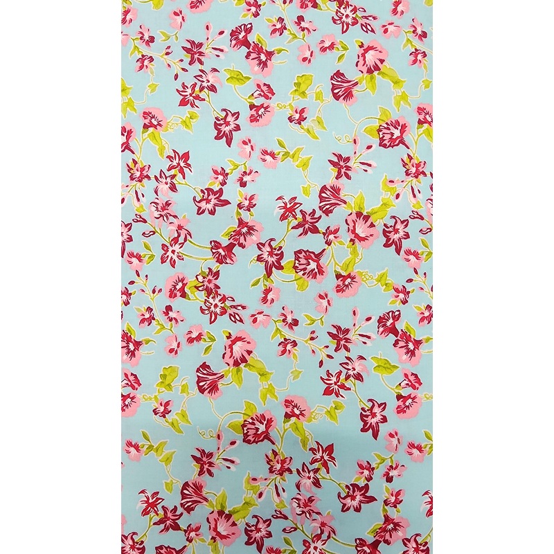 Pretty Patch Floral Cotton Fabric Fabric Editions Summer Posey