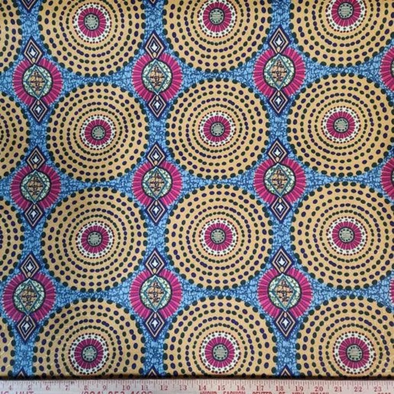 $45 Whole 8 Yard Bolt - Spiced Bazaar Blue - Fabric Traditions
