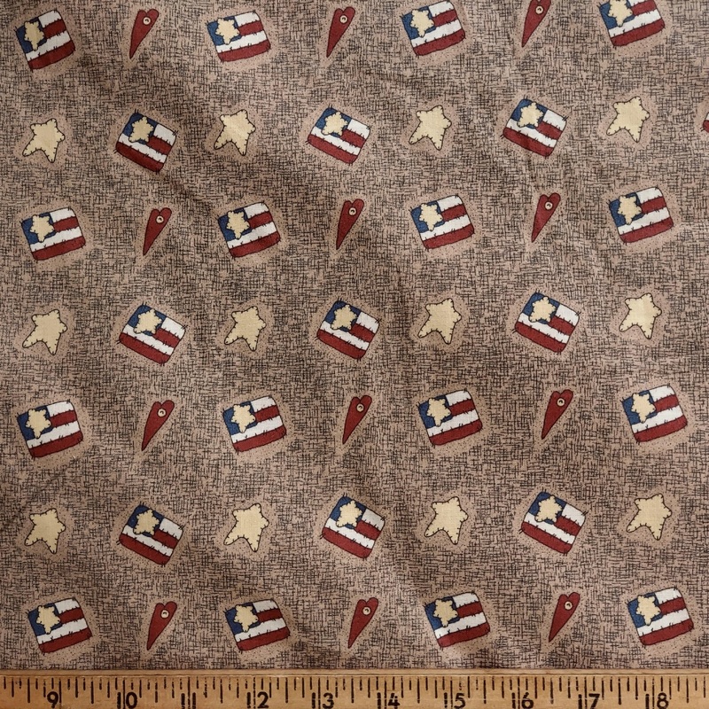 Fabric Traditions Just Be Cuz Flags 5383 T