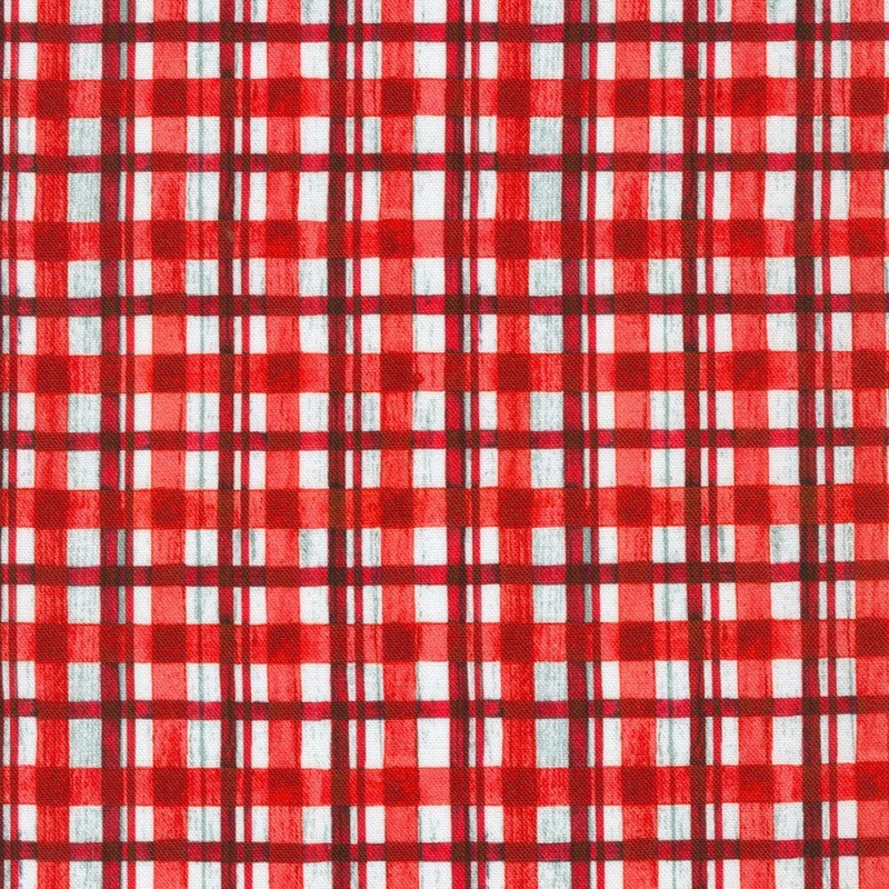 Independence Day AHVD-22304-3 Red Plaid