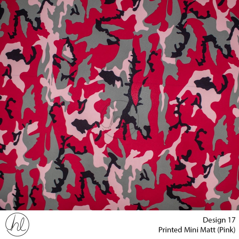 Mini Mat Prt Camo 150cm fabric
