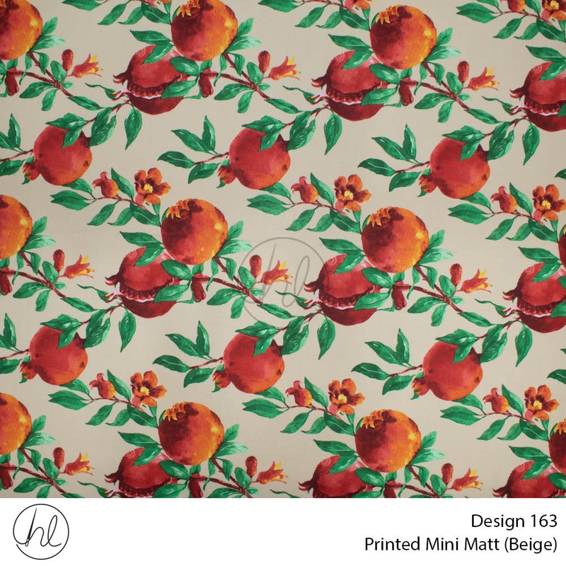 Mini Mat Prt Fruit fabric