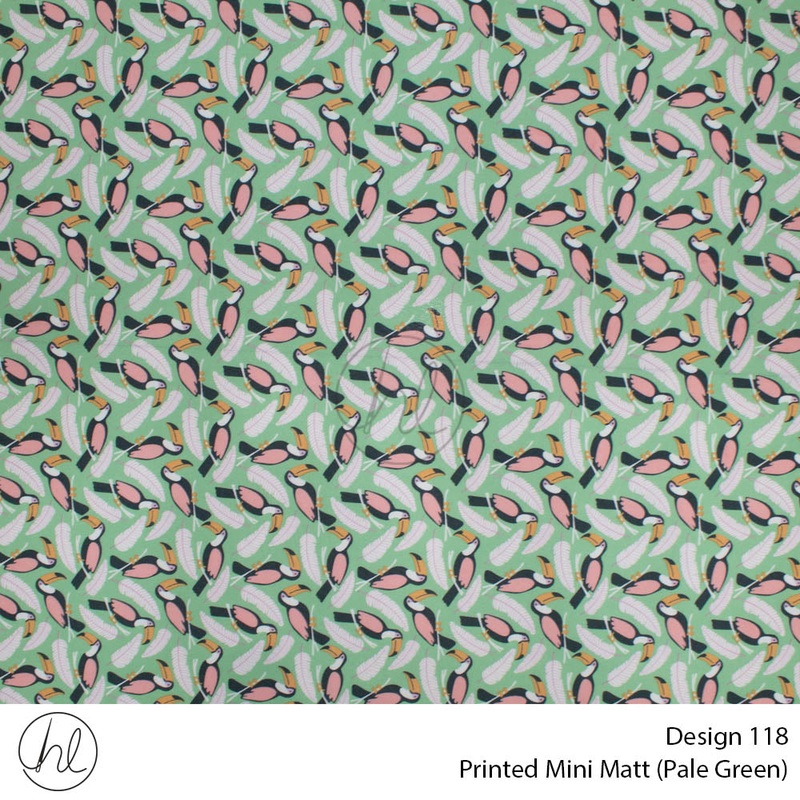 Mini Mat Prt Toucan Bird fabric