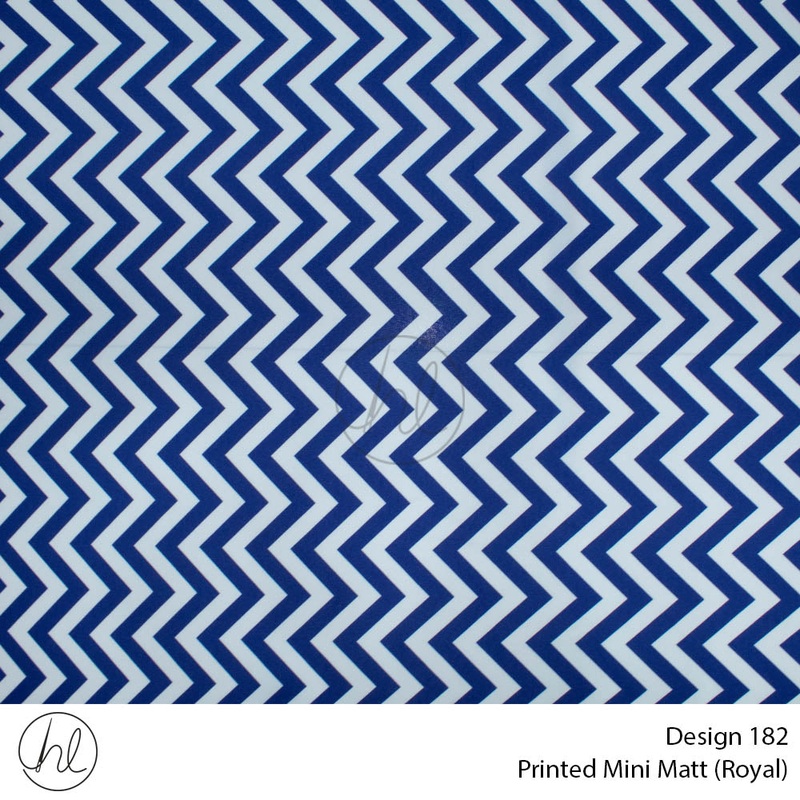 Mini Mat Prt Zig Zag fabric
