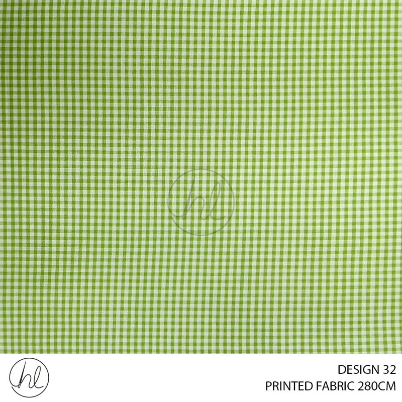 PRINTED FABRIC DESIGN 32 280CM PER M BUY 20M OR MORE FOR R69.99