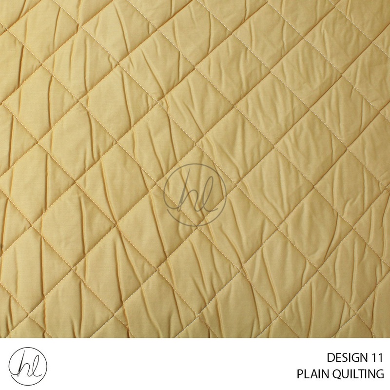 QUILTING  PLAIN DESIGN 11 GOLD 235CM WIDE PER M