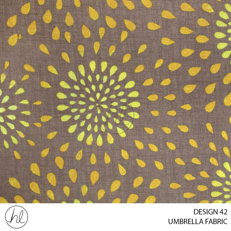 UMBRELLA FABRIC PROPULSION DESIGN 42 235CM PER M BROWN