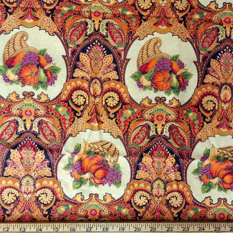 VIP Paisley Cornucopia Gold