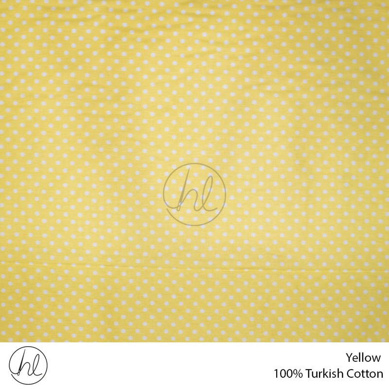 100% Cotton Prt Dot Sml