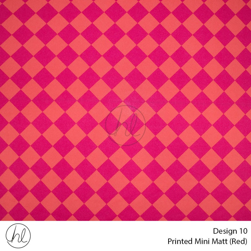 Mini Mat Prt med diced fabric