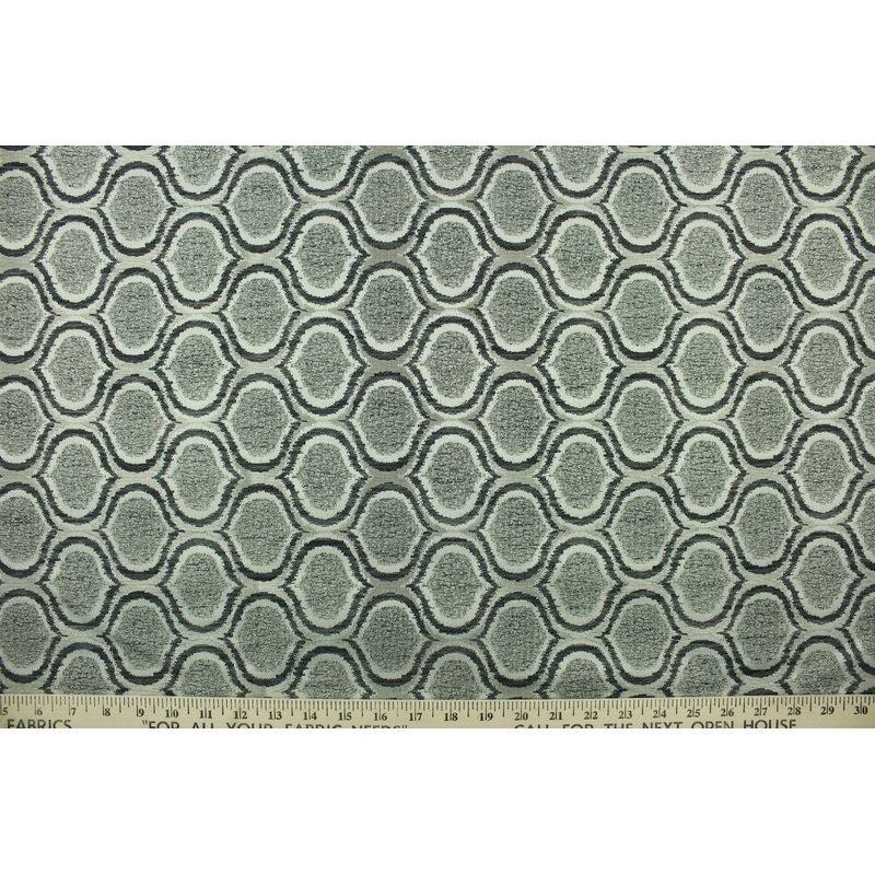 Probk Jacquard 302 Fabric in Onyx
