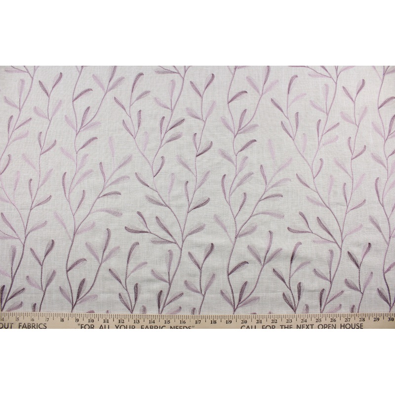 Embroidered Tangle in Beige Crocus