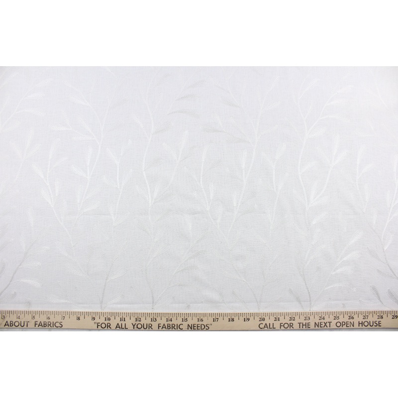 Embroidered Tangle in Ivory