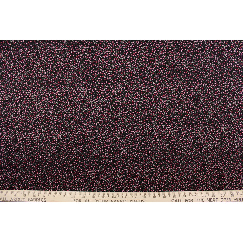 Lycra Jersey Knit Fabric in Posies